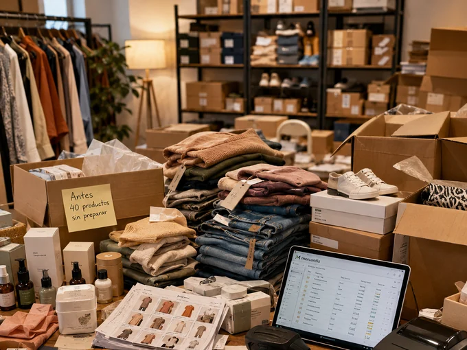 Importación de productos sin preparar