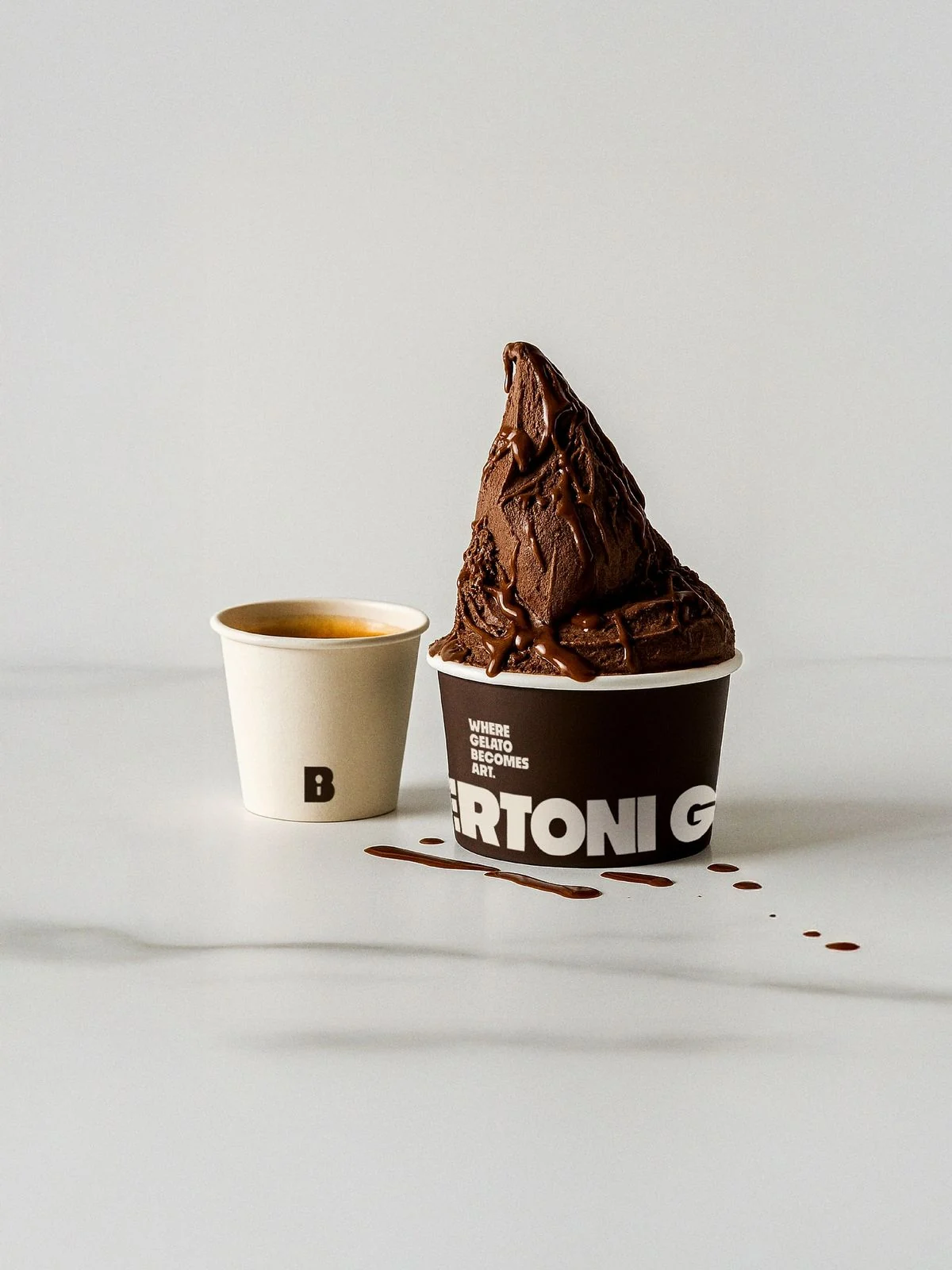 Helado artesanal en pote